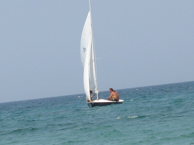  En un velero 